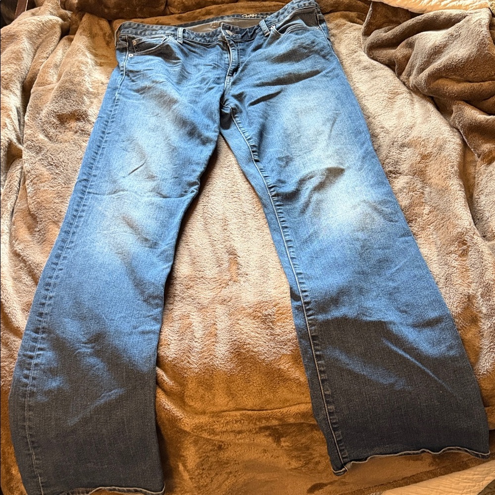 GAP Blue Flare Wide Leg Jeans